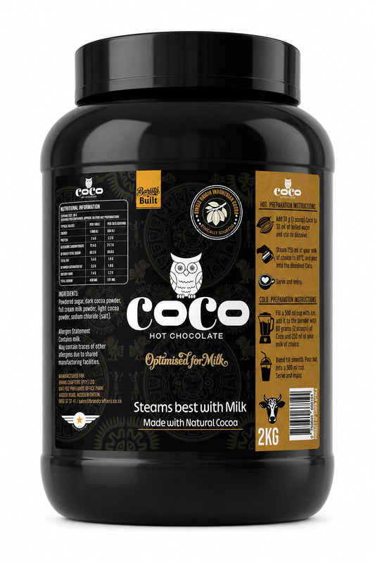 State 5 - COCO hot chocolate powder 2kg tub